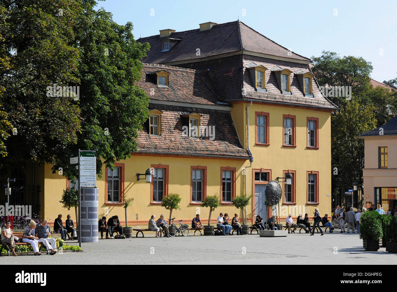 Wittums Palace, Weimar, Thüringen, Deutschland Stockfoto