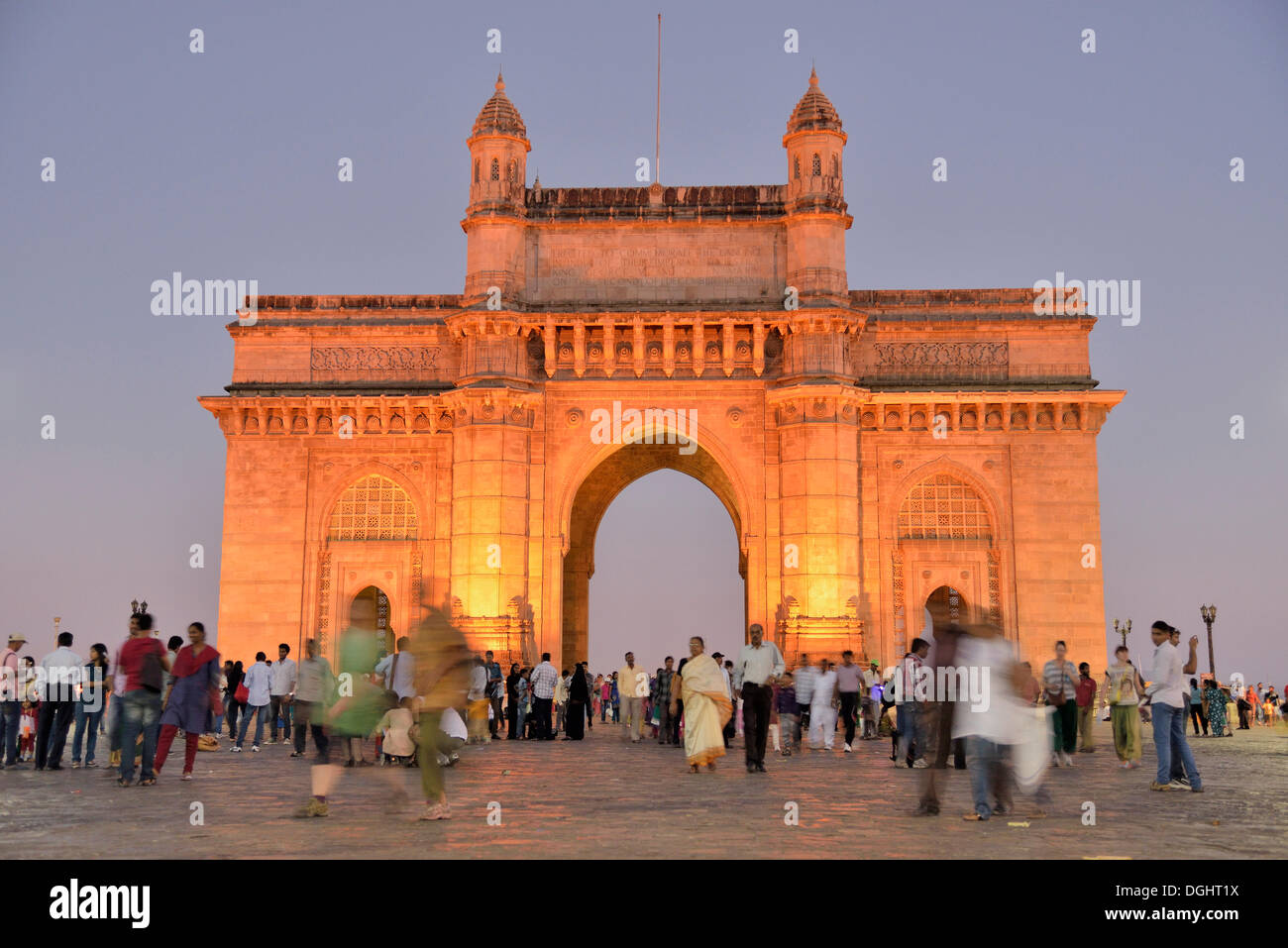 Gateway von Indien Denkmal, Wahrzeichen von Mumbai, Mumbai, Maharashtra, Indien Stockfoto