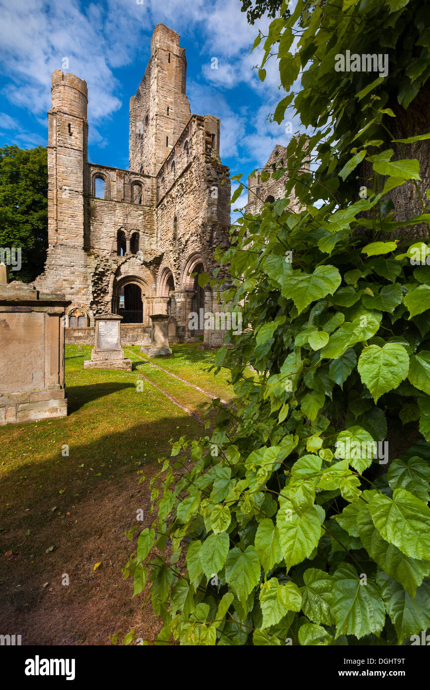 Kelso Abbey, Kelso, Scottish Borders, Schottland, Vereinigtes Königreich Stockfoto