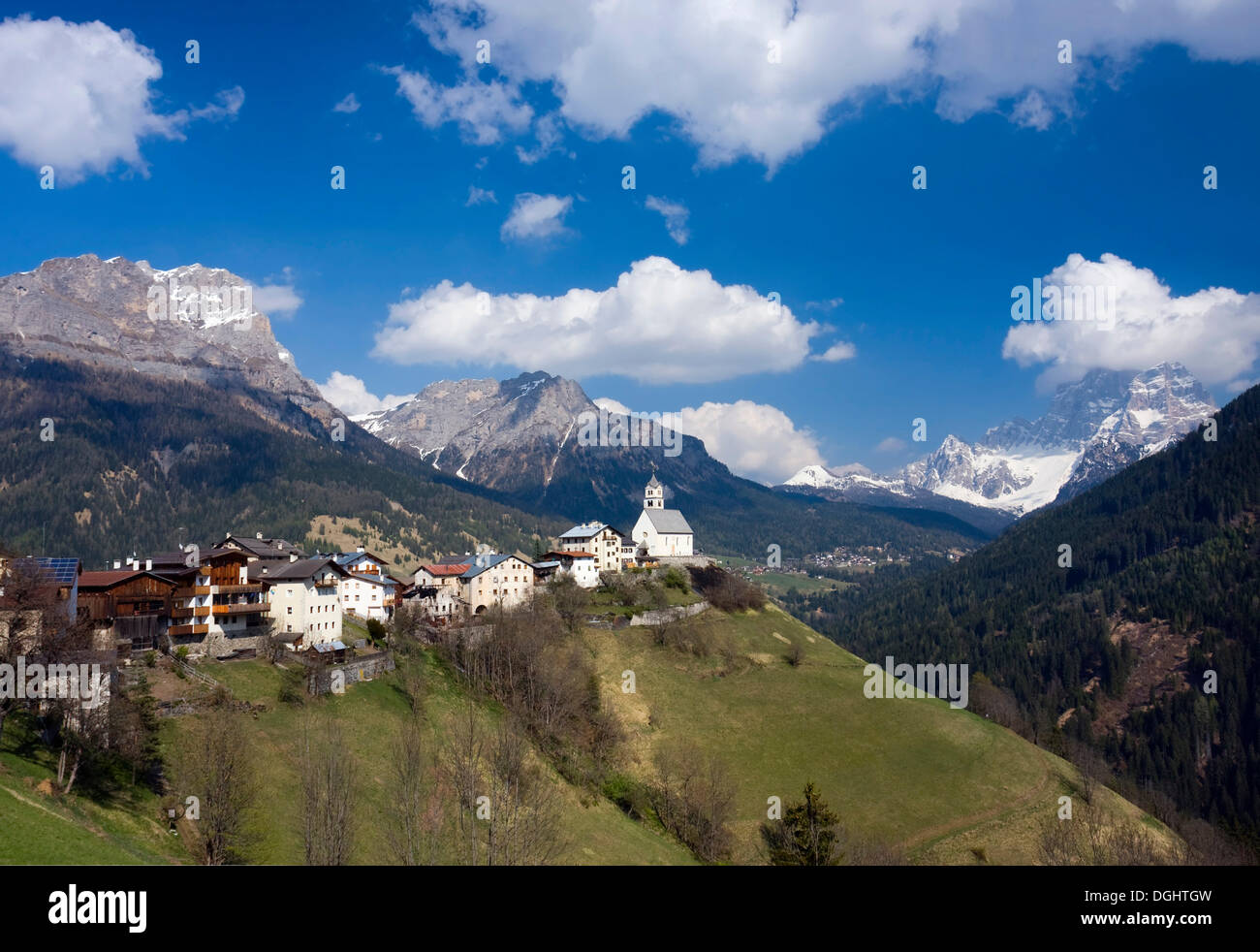 Colle Santa Lucia, Dolomiten, Italien, Europa Stockfoto