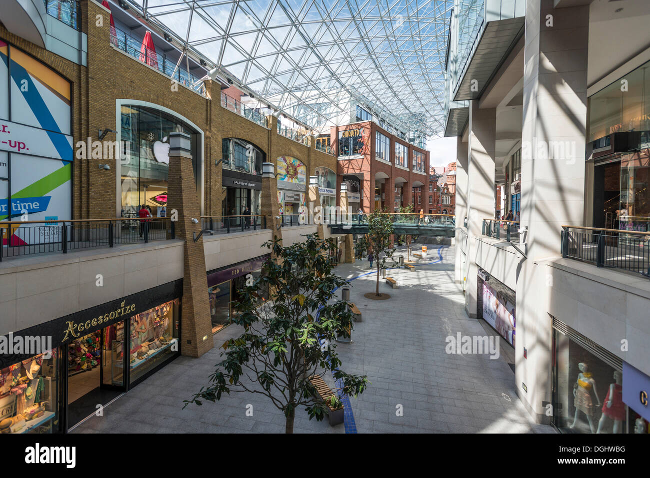 Victoria Square Shopping Centre, Belfast, Nordirland, Vereinigtes Königreich, Europa Stockfoto