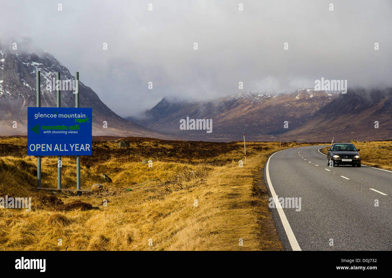 In Glencoe-Tal. Stockfoto