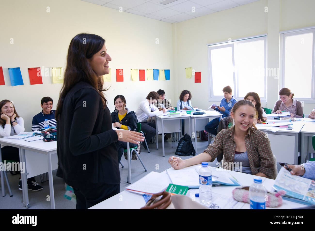 Türkei, ISTANBUL: Der neuen türkischen deutschen Universität begann im September 2013 mit seinen ersten 100 Studenten in Beykoz auf der asiatischen Seite. Stockfoto