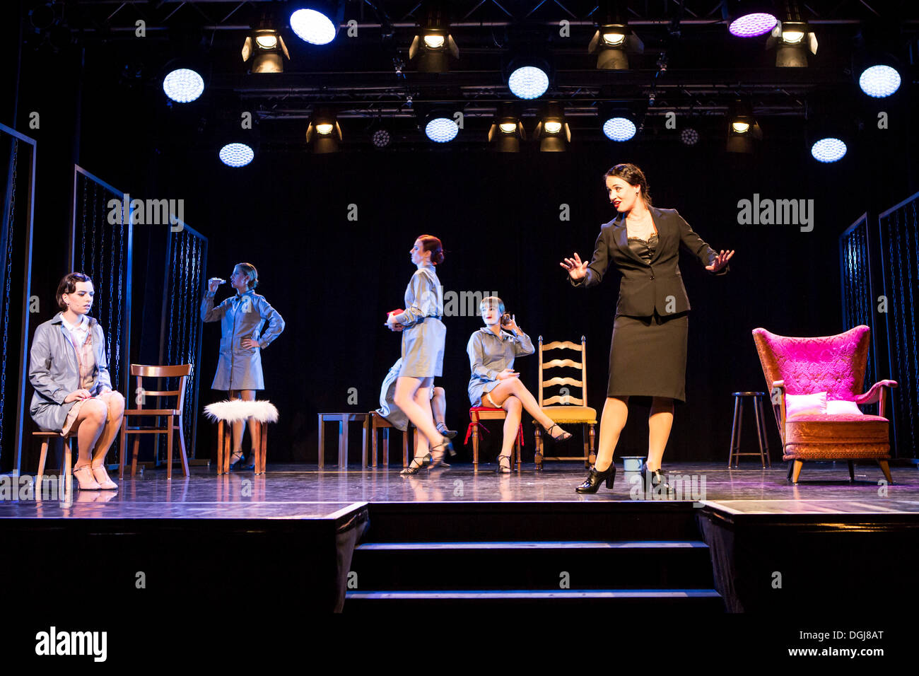 Musical "Chicago", live-Performance, Le Théâtre in Kriens, Luzern, Schweiz, Europa Stockfoto