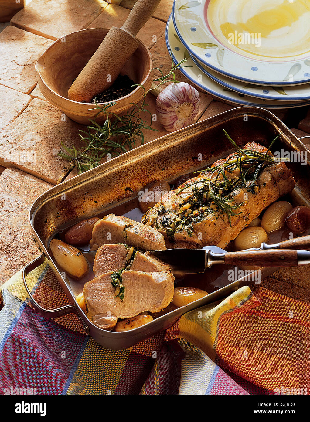 Rosmarin schweinefleisch -Fotos und -Bildmaterial in hoher Auflösung ...