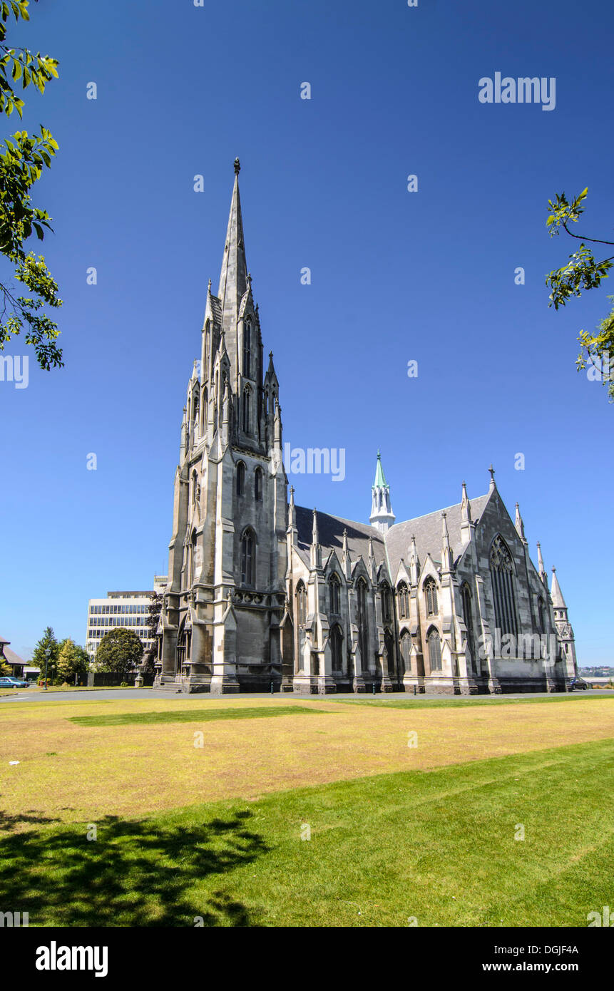Erste Kirche von Otago, eine Presbyterianische Kirche, viktorianischen Stil Kathedrale, Dunedin, Südinsel, Neuseeland, Ozeanien Stockfoto