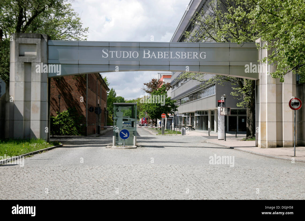 Studio Babelsberg, Babelsberg, Potsdam, Brandenburg, Deutschland Stockfoto
