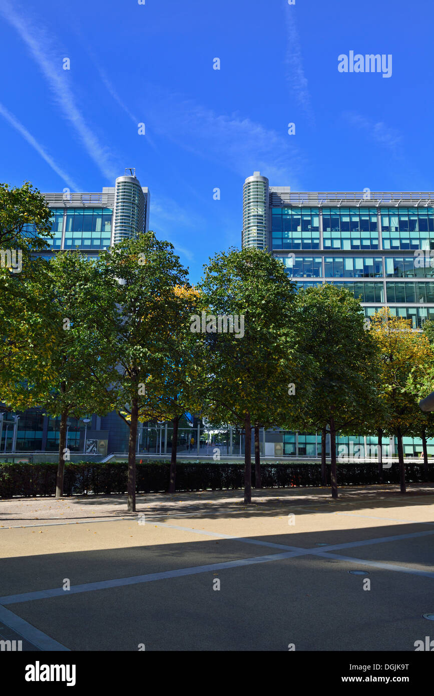 Sheldon Square, Paddington Central, London, Vereinigtes Königreich Stockfoto