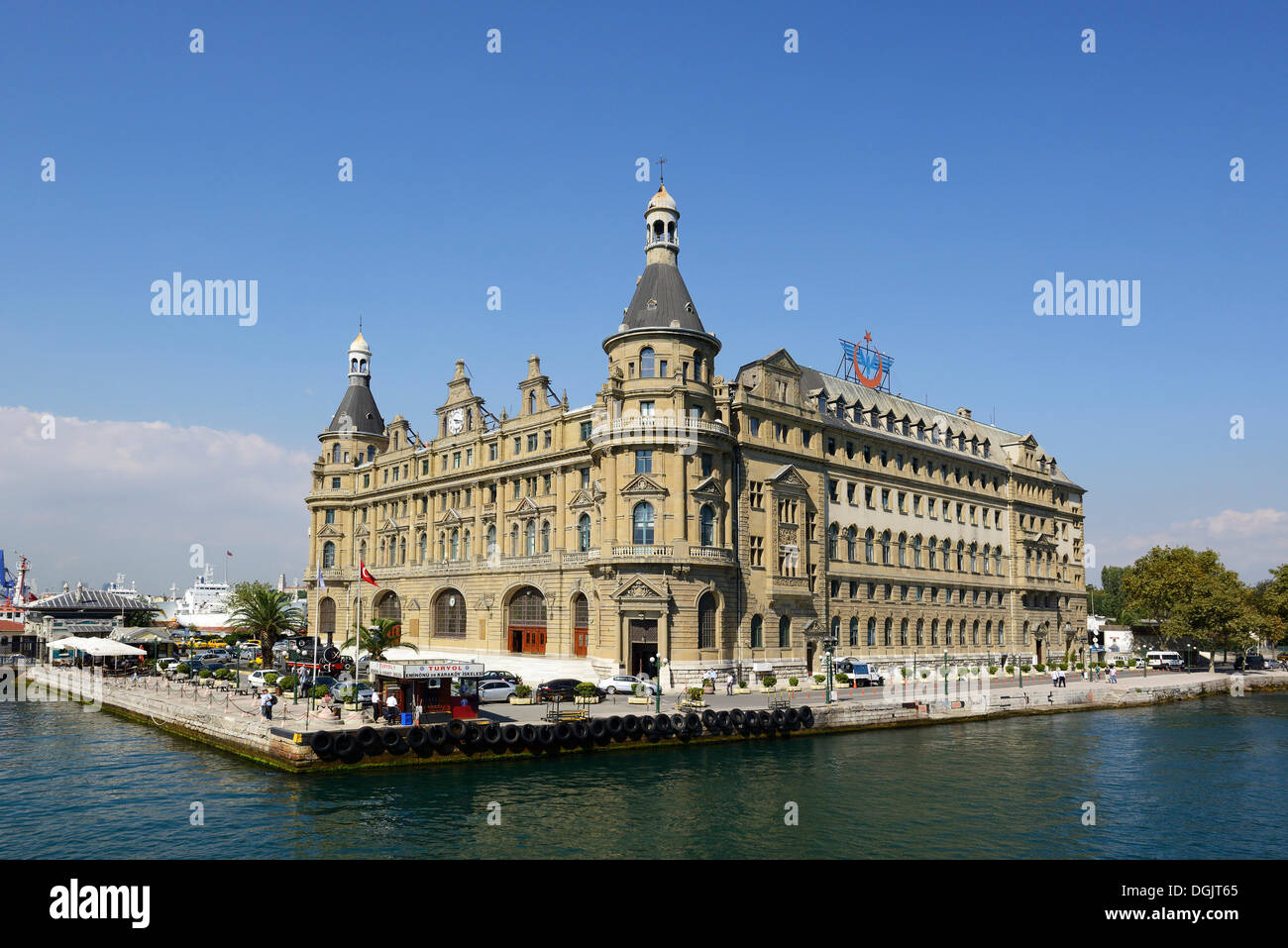 Haydarpasa Bahnhof Haydarpasa Gari, Bosporus, Kadiköy, Istanbul, asiatische Seite, Provinz Istanbul, Türkei Stockfoto