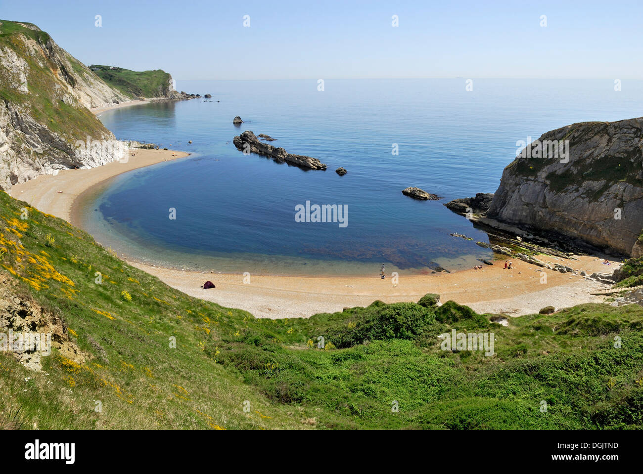 Mann O'War Cove, Lulworth, Dorset, Südengland, England, UK, Europa Stockfoto