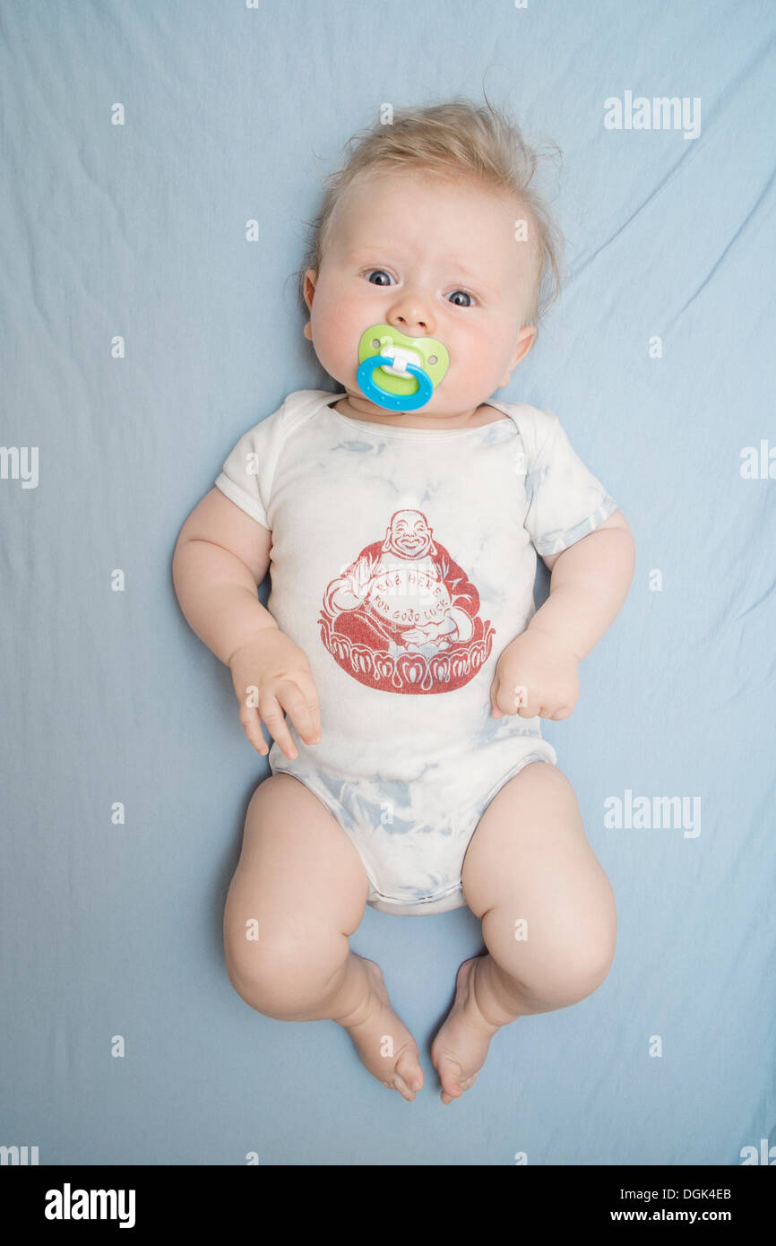 Porträt von baby Stockfoto