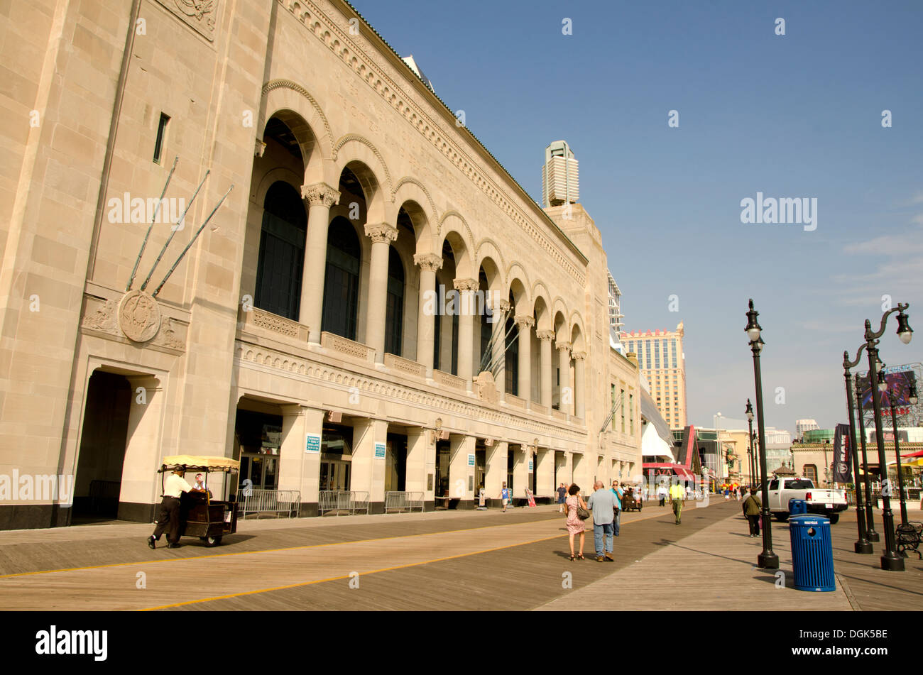 Boardwalk Hall, Kongresszentrum in Atlantic CIty, New Jersey, Vereinigte Staaten Stockfoto