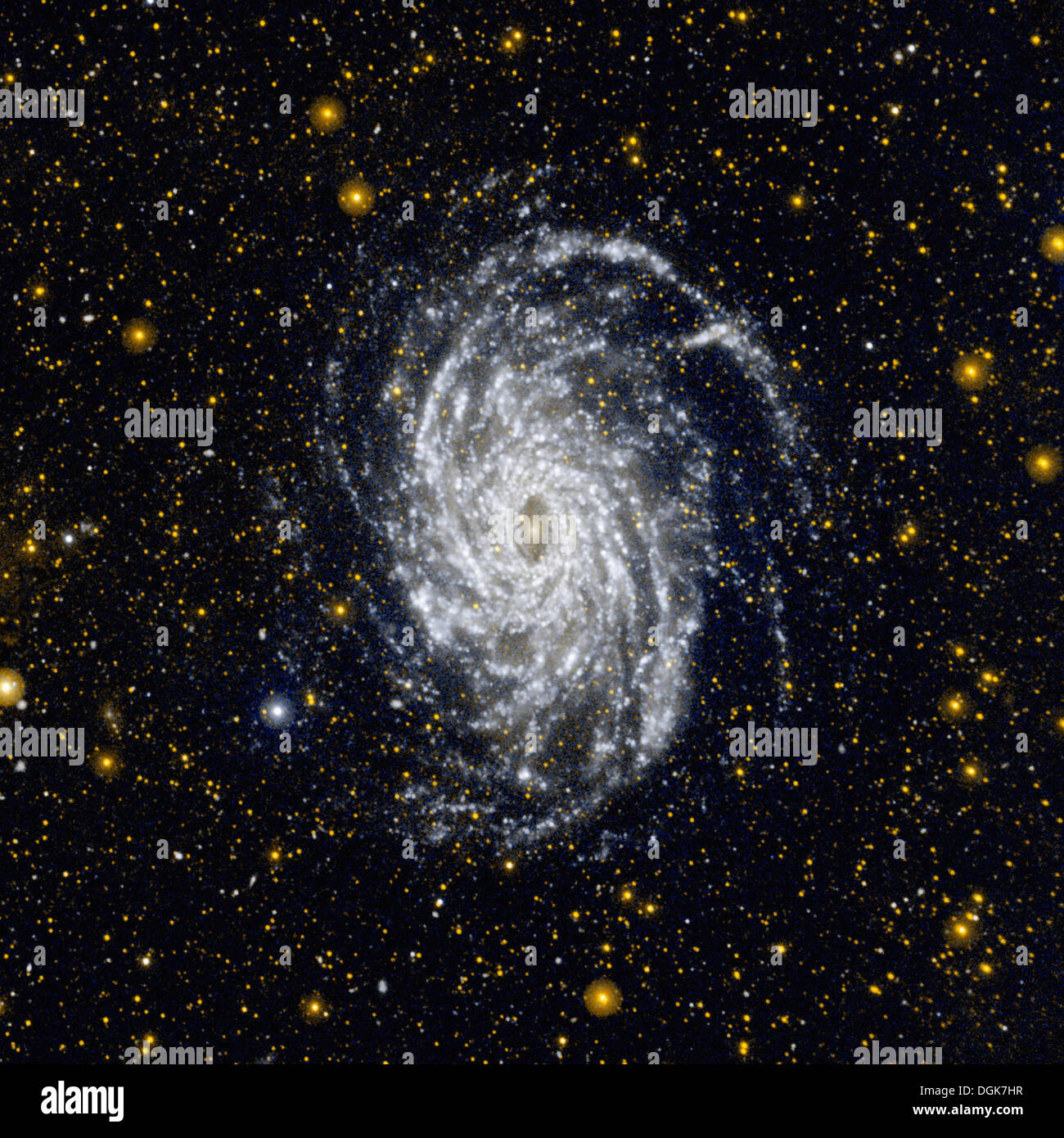 NGC 6744, ähnlich unserer Milchstraße Galaxie Stockfoto