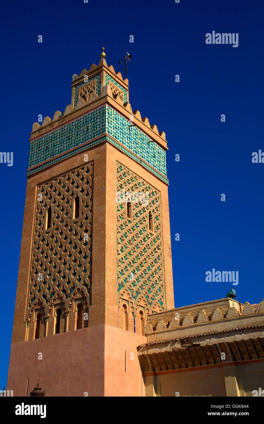 Kasbah Moschee, Marrakesch, Marokko, Nordafrika Stockfoto, Bild ...