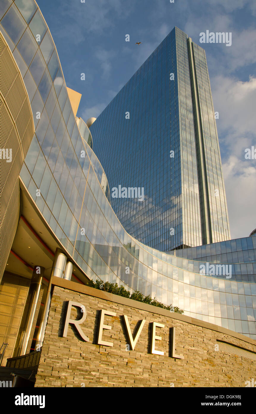 Revel Hotel Casino, an Promenade, Atlantic City, New Jersey, Vereinigte Staaten von Amerika. USA Stockfoto