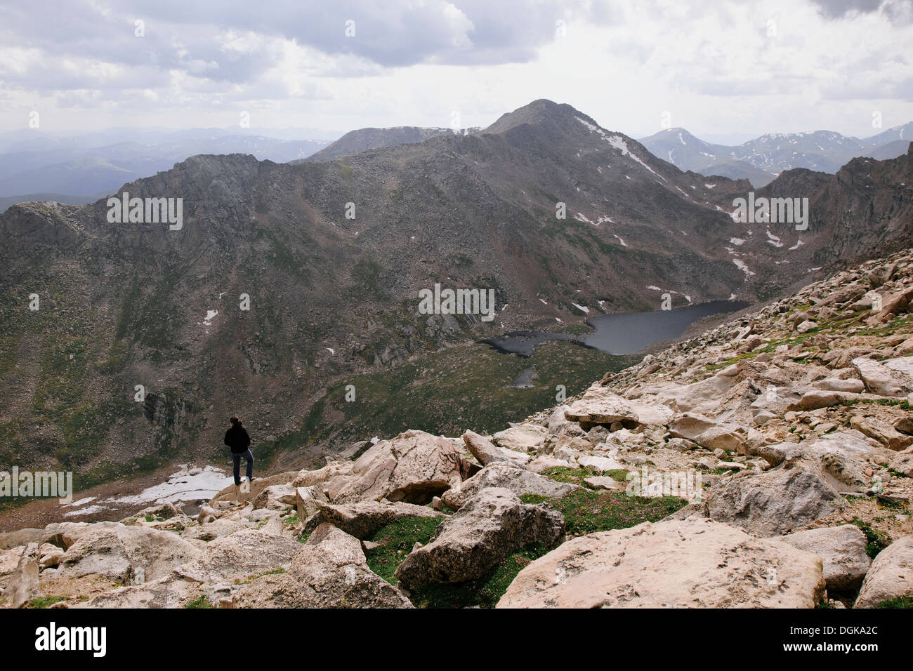 Mount Evans, vordere Strecke, Kolorado Stockfoto