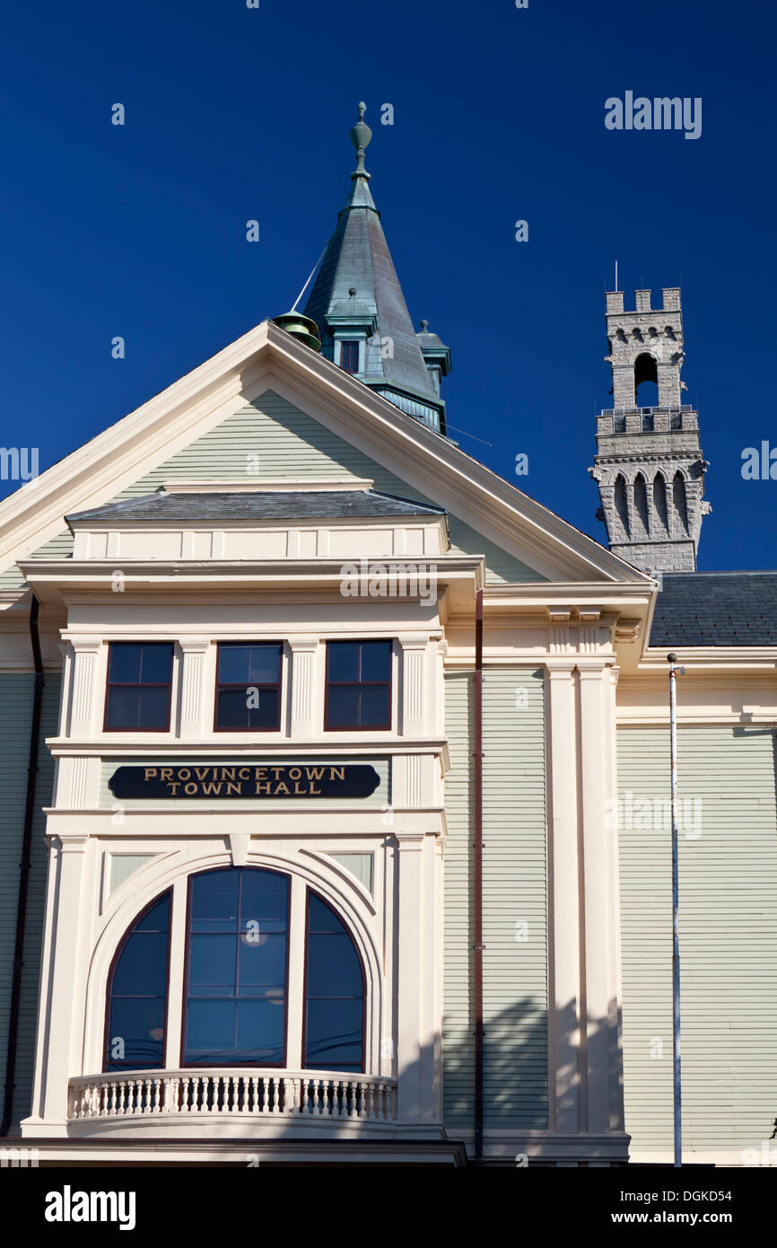 Fassade des Rathauses in Provincetown auf Cape Cod Stockfoto, Bild ... Fassade des Rathauses in Provincetown auf Cape Cod Stockfoto, Bild ...