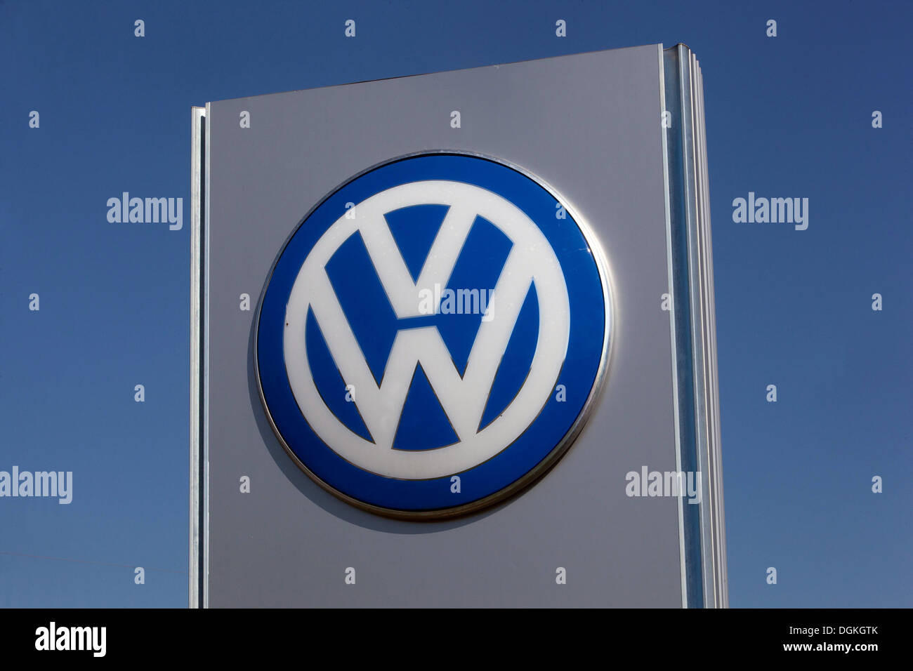 VW Logo Zeichen Stockfoto