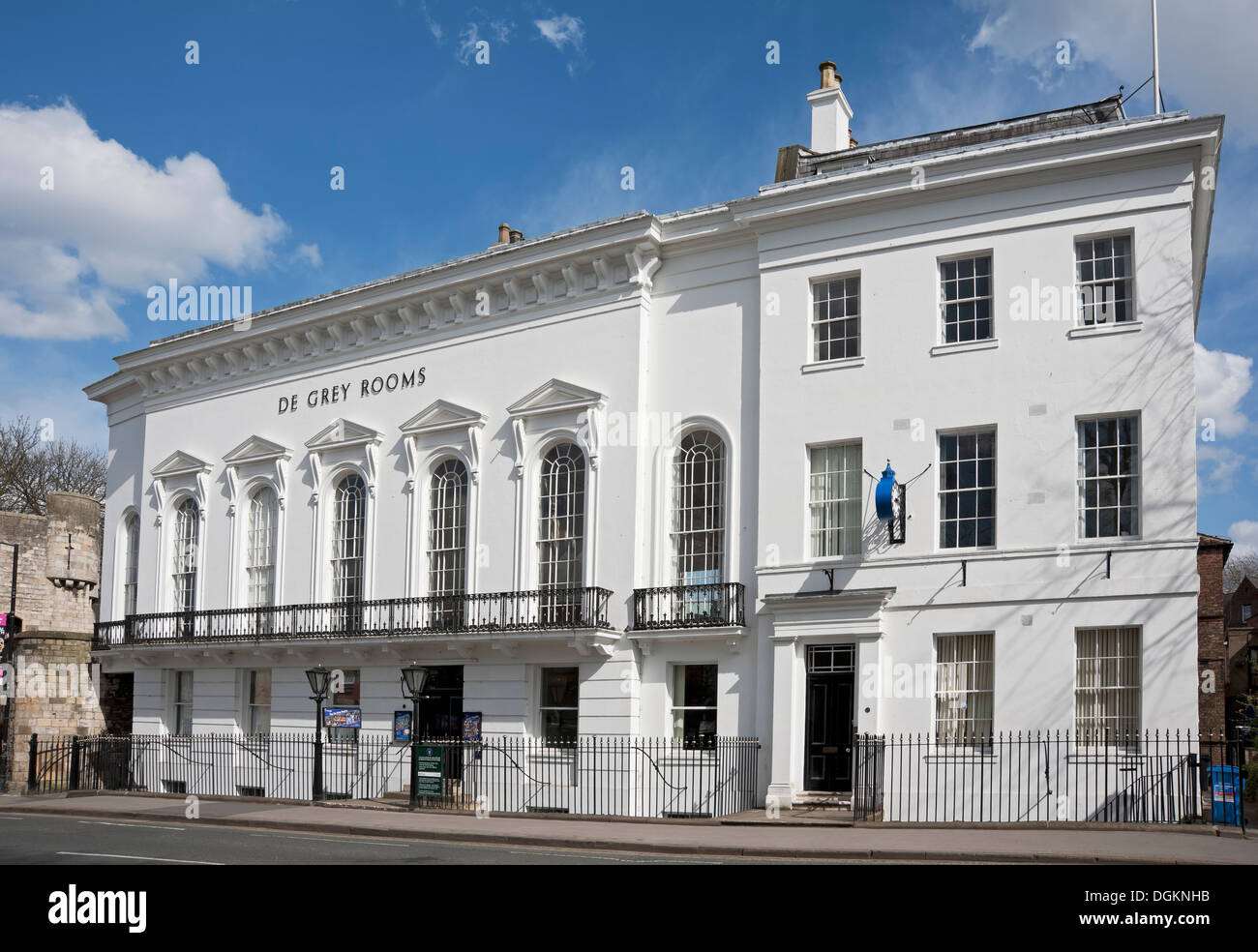 De Grey Zimmer in York. Stockfoto