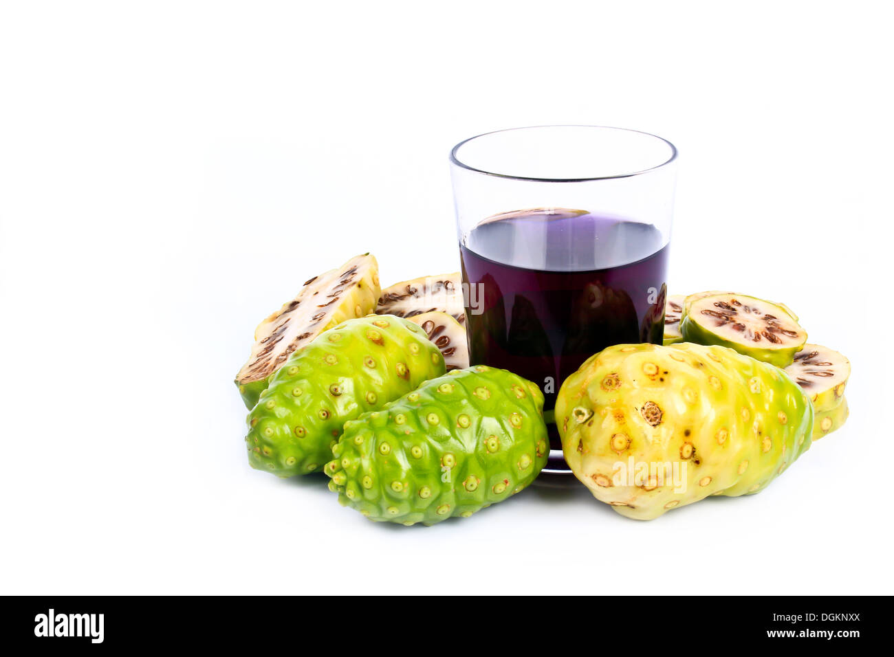 Exotische Früchte - Noni Stockfoto