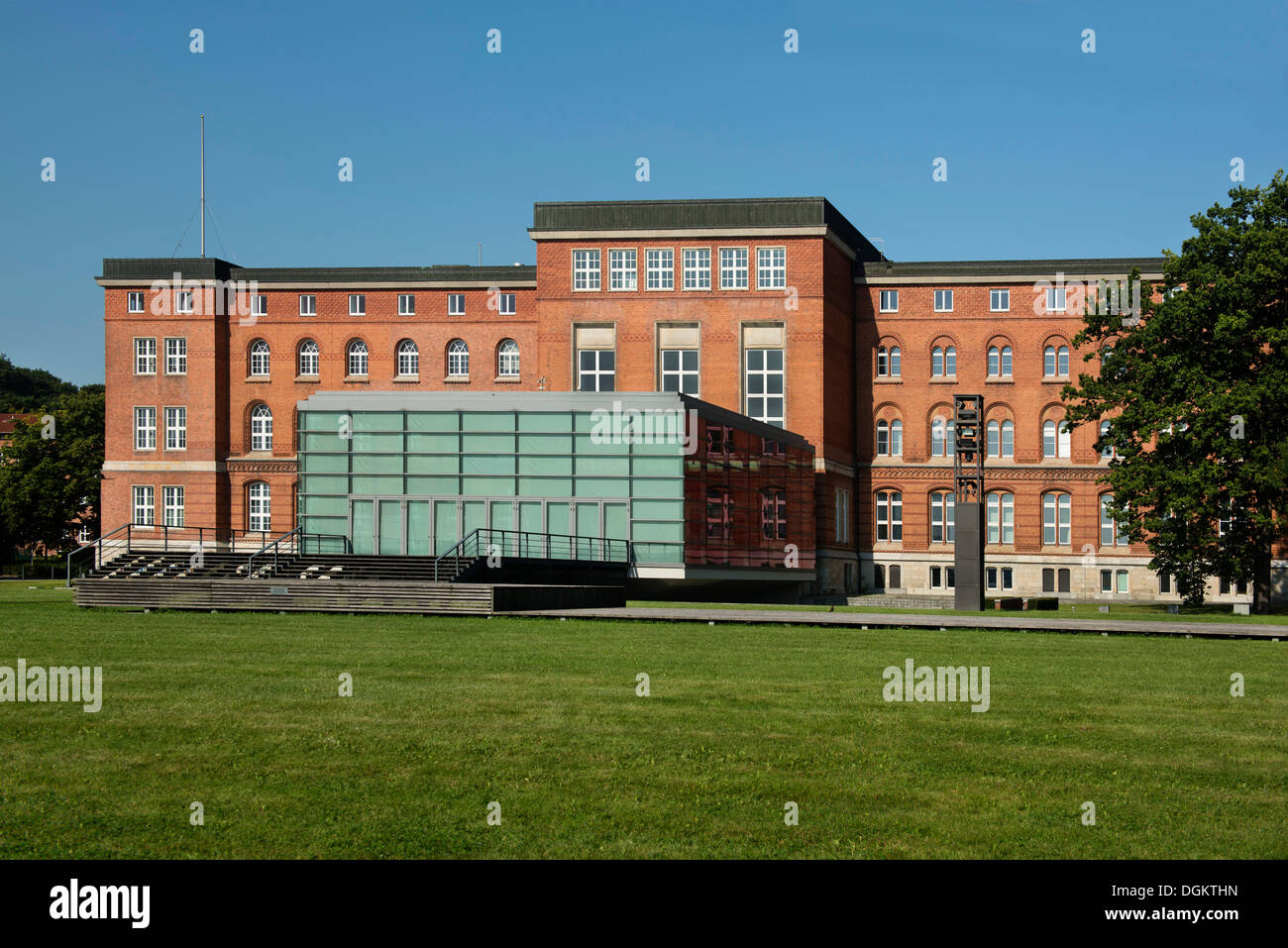 Landeshaus Kiel, Schleswig-Holstein-Staat Parlamentsgebäude, Kiel, Schleswig-Holstein, PublicGround Stockfoto