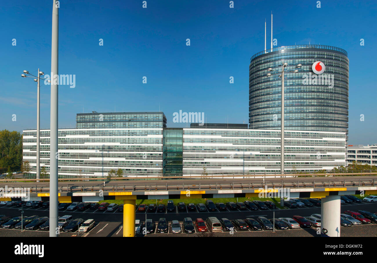 Vodafone corporate Headquarter und Campus, Düsseldorf, Deutschland, Europa Stockfoto