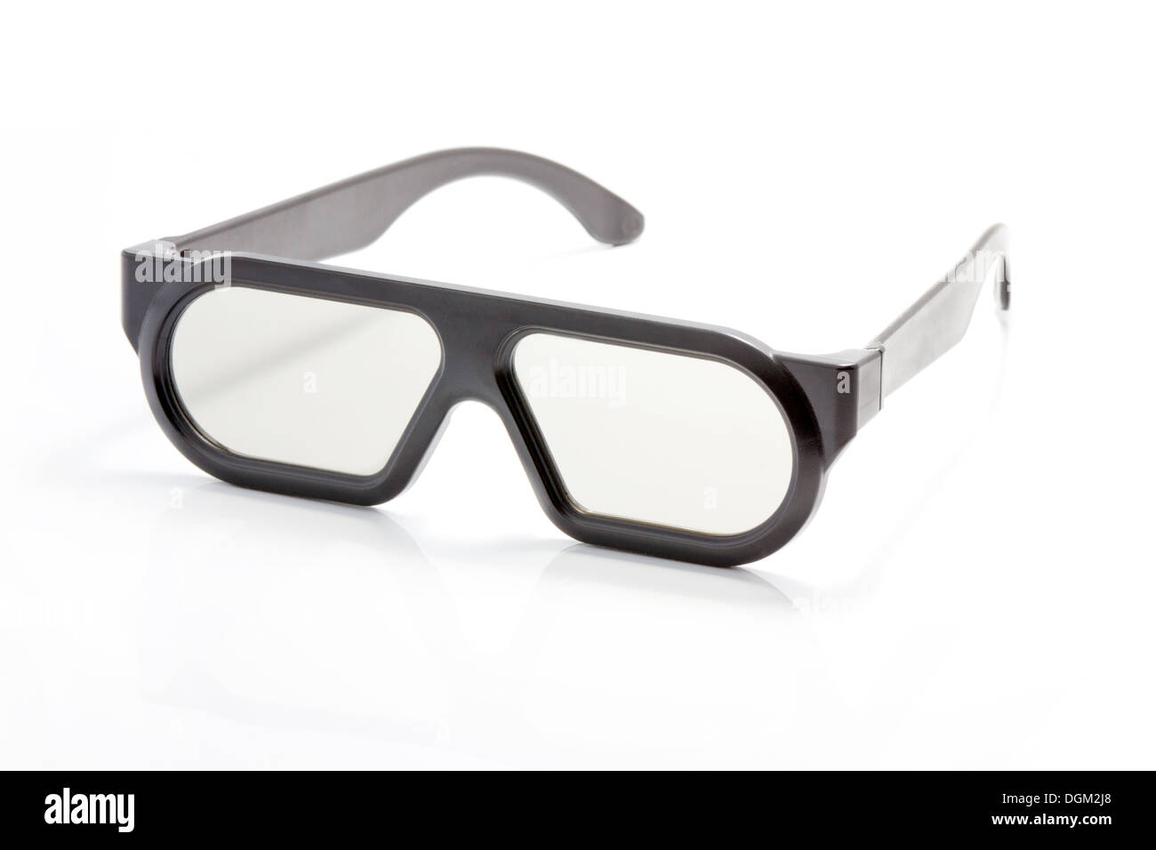3D Brille isoliert Stockfoto