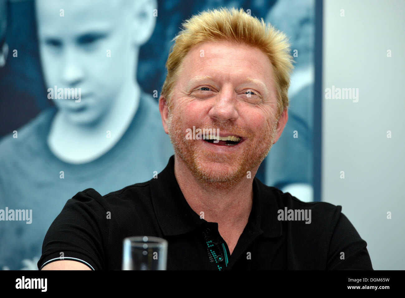 Boris Becker, GER, Pressekonferenz, Tennis, MercedesCup 2012 - Weißenhof, Stuttgart, Baden-Württemberg Stockfoto