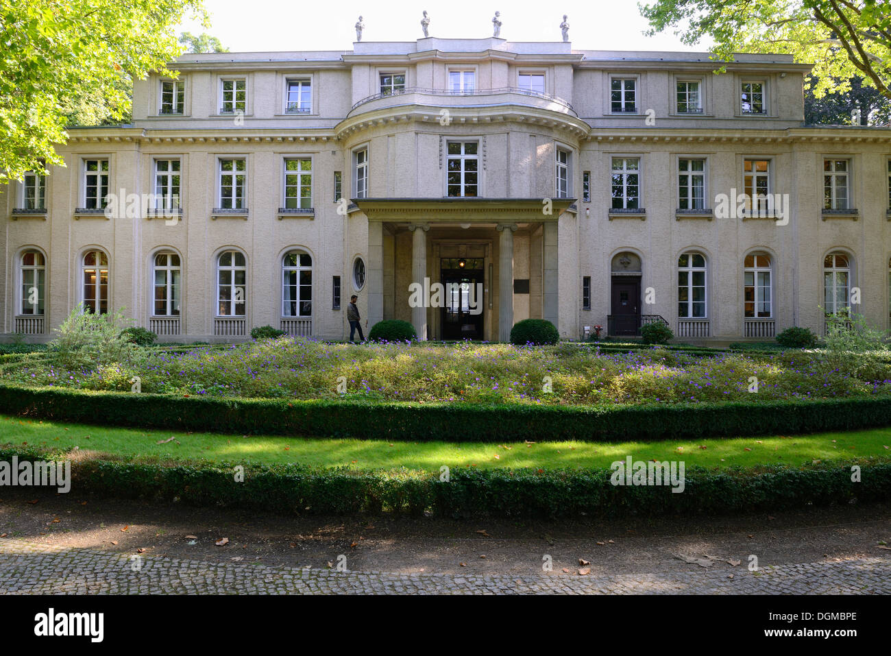 Villa, Haus der Wannsee-Konferenz, bin großen Wannsee, Wannsee, Zehlendorf, Berlin, Deutschland Stockfoto