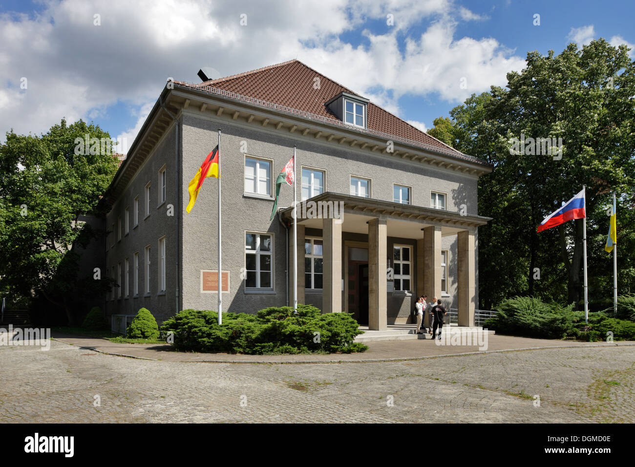 Berlin, Deutschland, Deutsch - Russische Museum in Zwiesel Straße Stockfoto