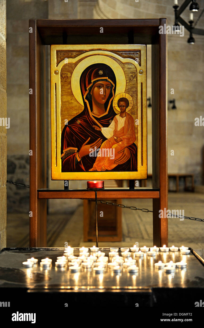 Innenansicht Portr t Von Maria Die Kirche Der Multiplikation In 