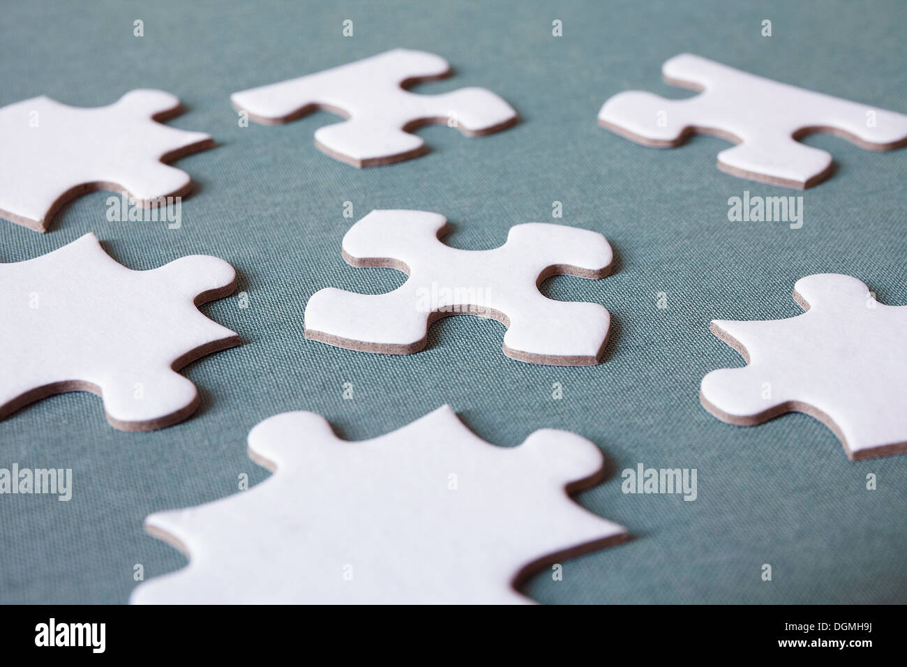 Puzzle-Teile Stockfoto