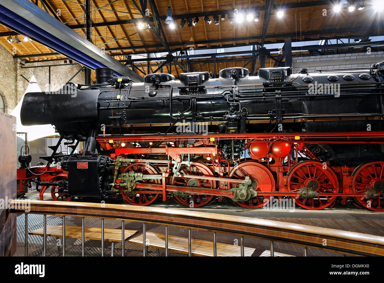Dampflok der Linie 50, Baujahr 1941 von Krupp, stillgelegten Altenberg Zink Fabrik, LVR-Industriemuseum Industriemuseum Stockfoto