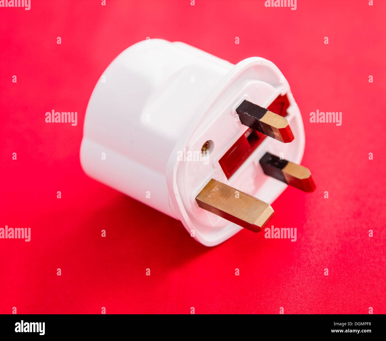 Ein britischer tragbare Adapter Konverter Stockfoto