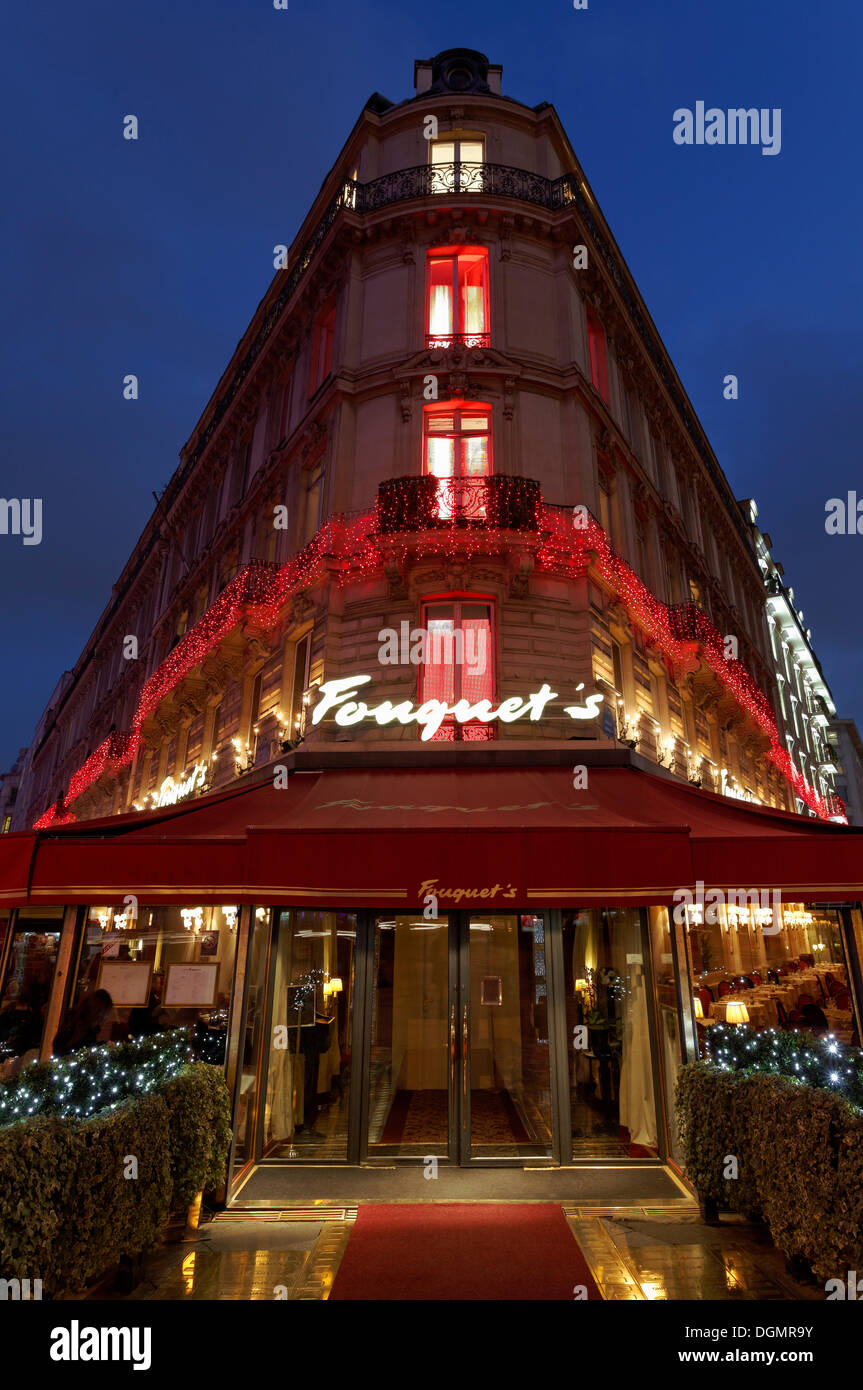 Fouquets restaurant paris fouquets -Fotos und -Bildmaterial in hoher ...