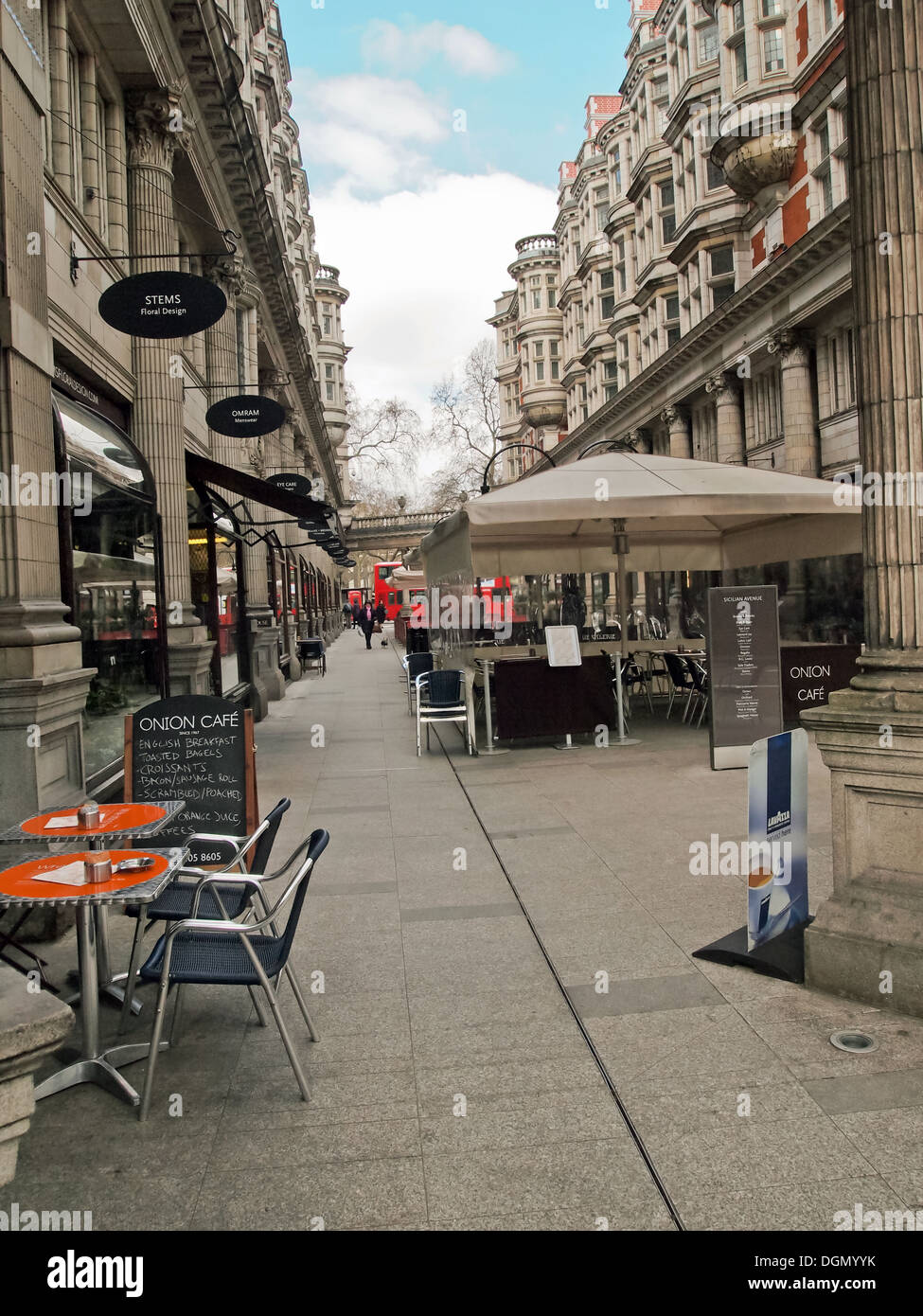 Sizilianische Avenue Holborn London UK Stockfoto