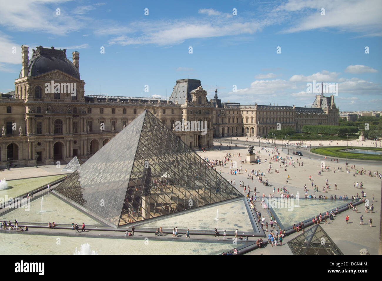 Louvre, Paris, Frankreich Stockfoto