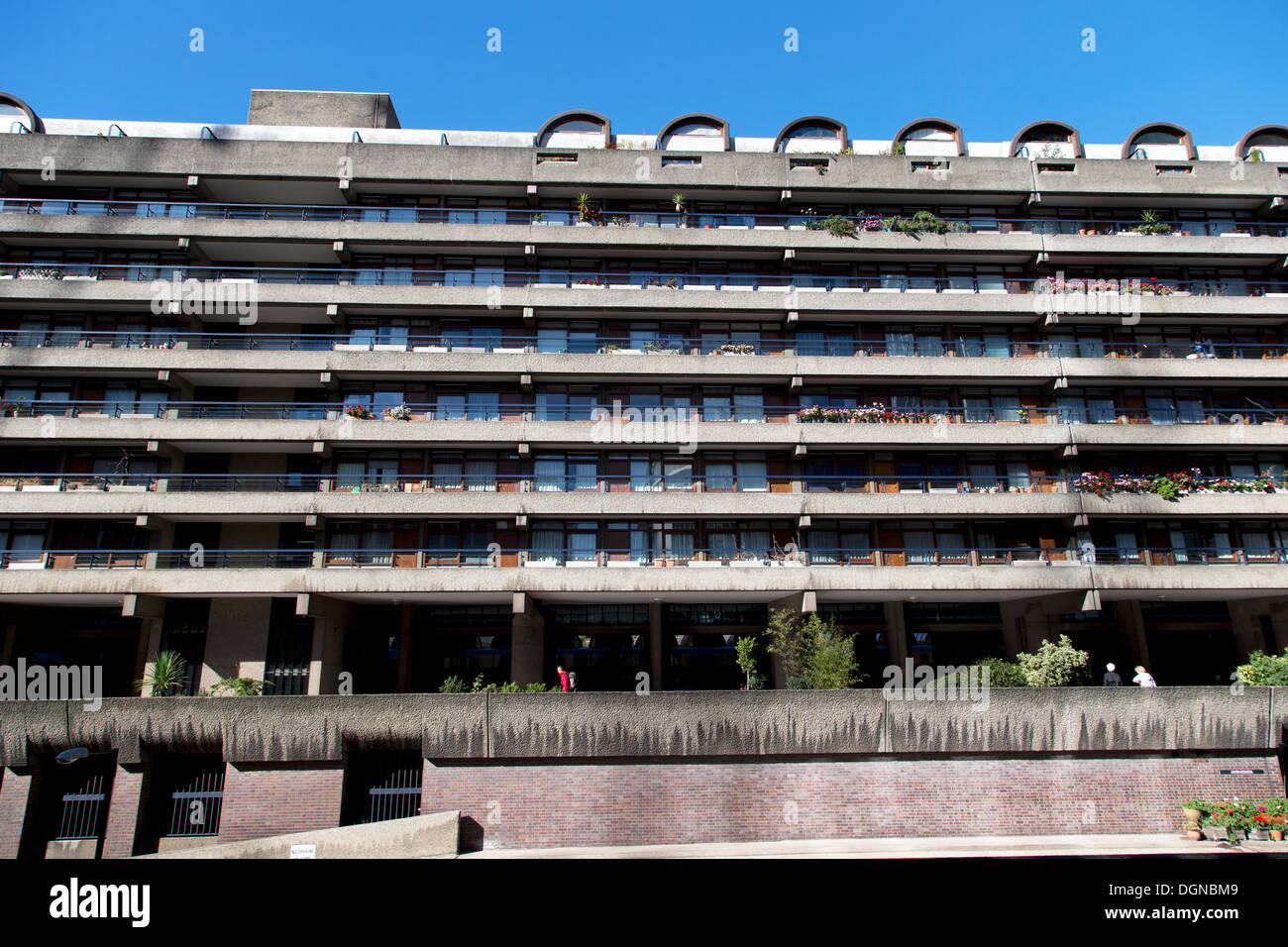 Willoughby House Apartment Block, Barbican Centre, London, UK