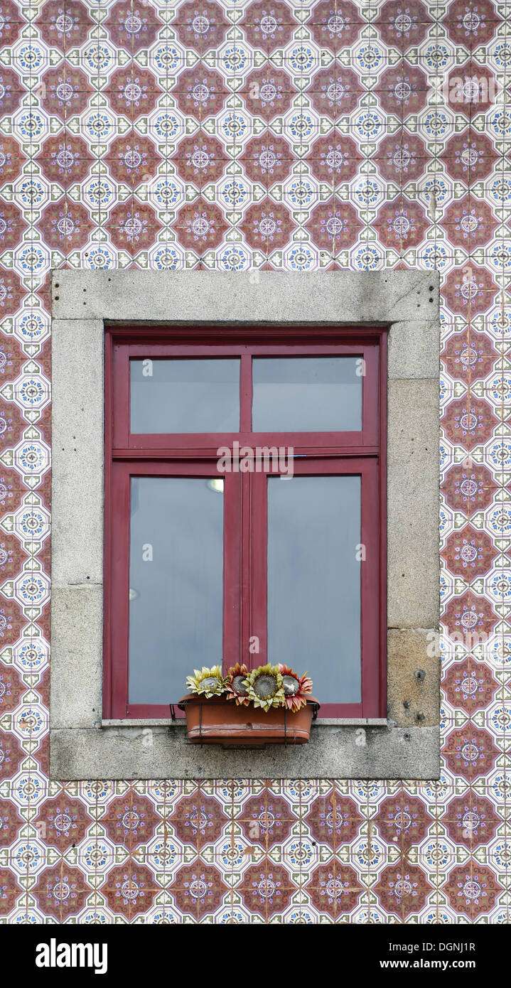 Fenster aus Lissabon Stockfoto