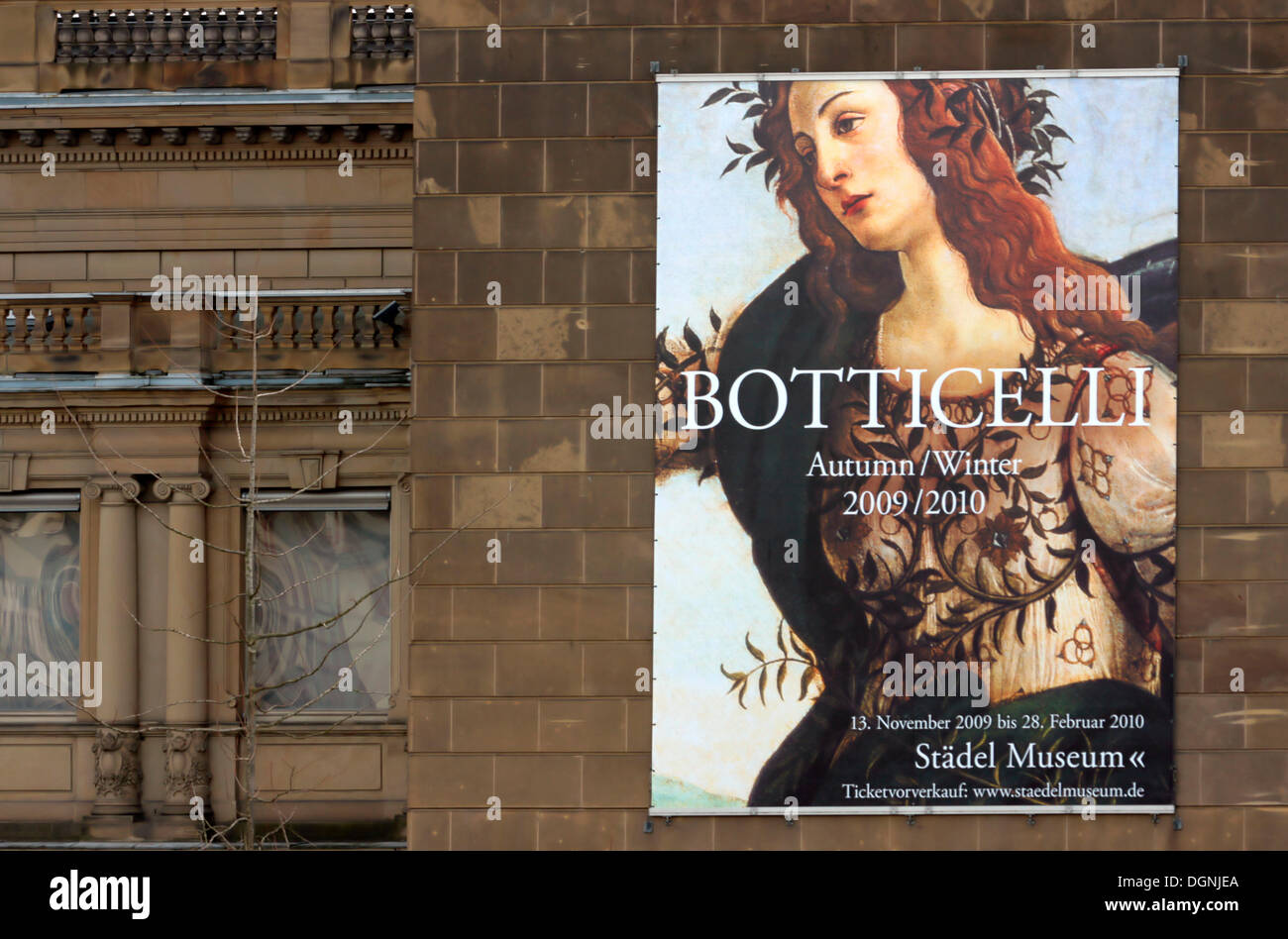 Botticelli Ausstellung Herbst Winter 09 10 In Das Stadel Museum Frankfurt Am Main Hessen Stockfotografie Alamy