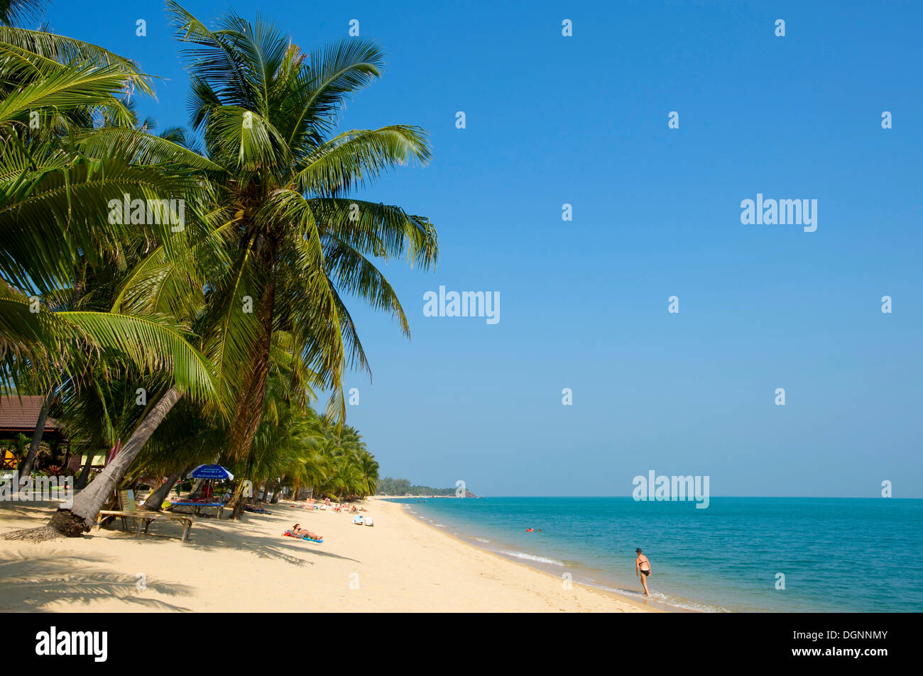 Mae Nam Beach, Ko Samui Insel, Thailand, Asien Stockfoto