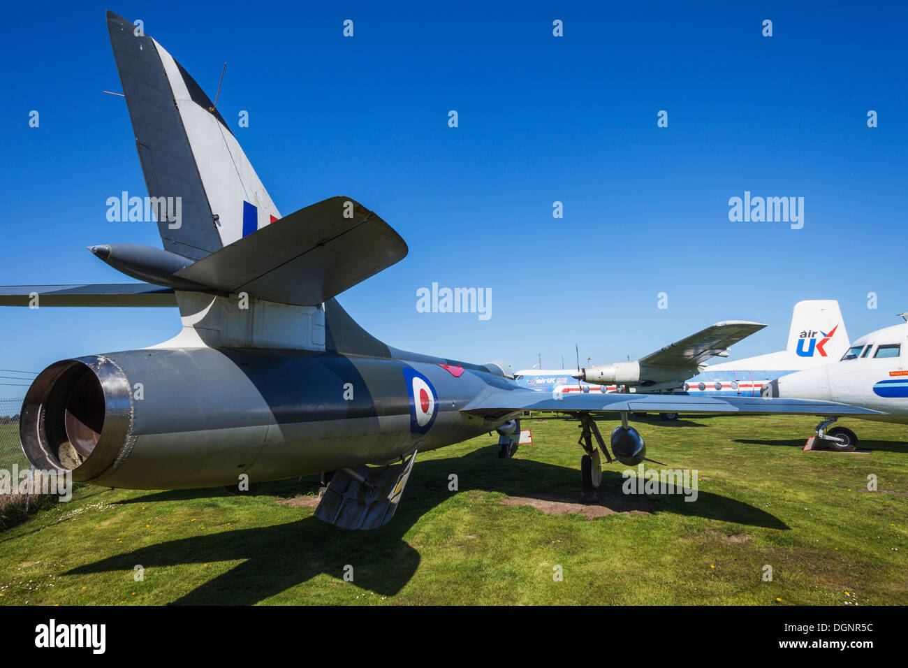 England, East Anglia, Norwich, Norfolk Norwich Luftfahrt-Museum, anzeigen historischer Flugzeuge Stockfoto