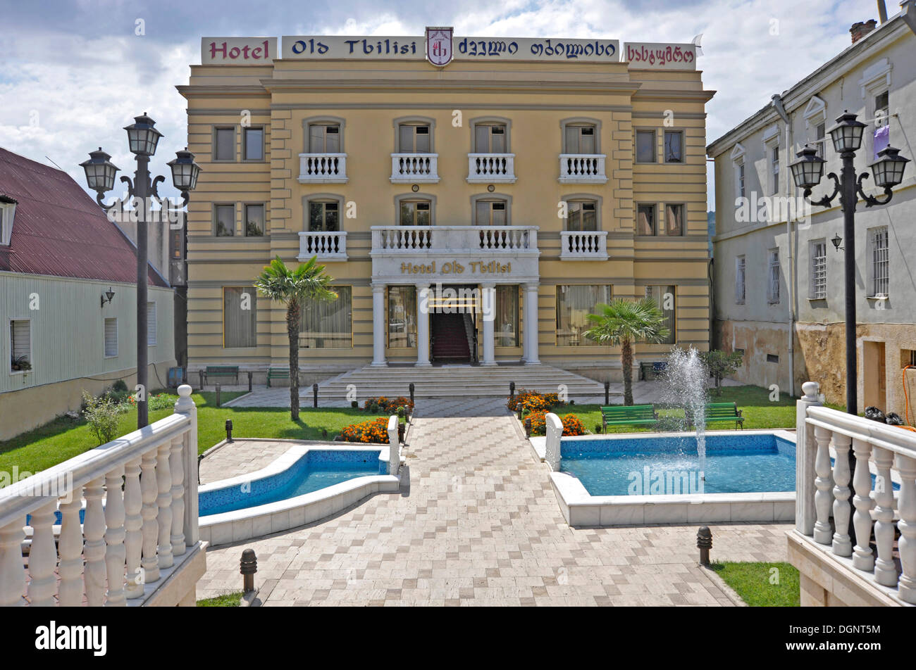 Hotel Old Tbilisi, Avlabari Bezirk, Tbilisi, Georgia, West-Asien Stockfoto