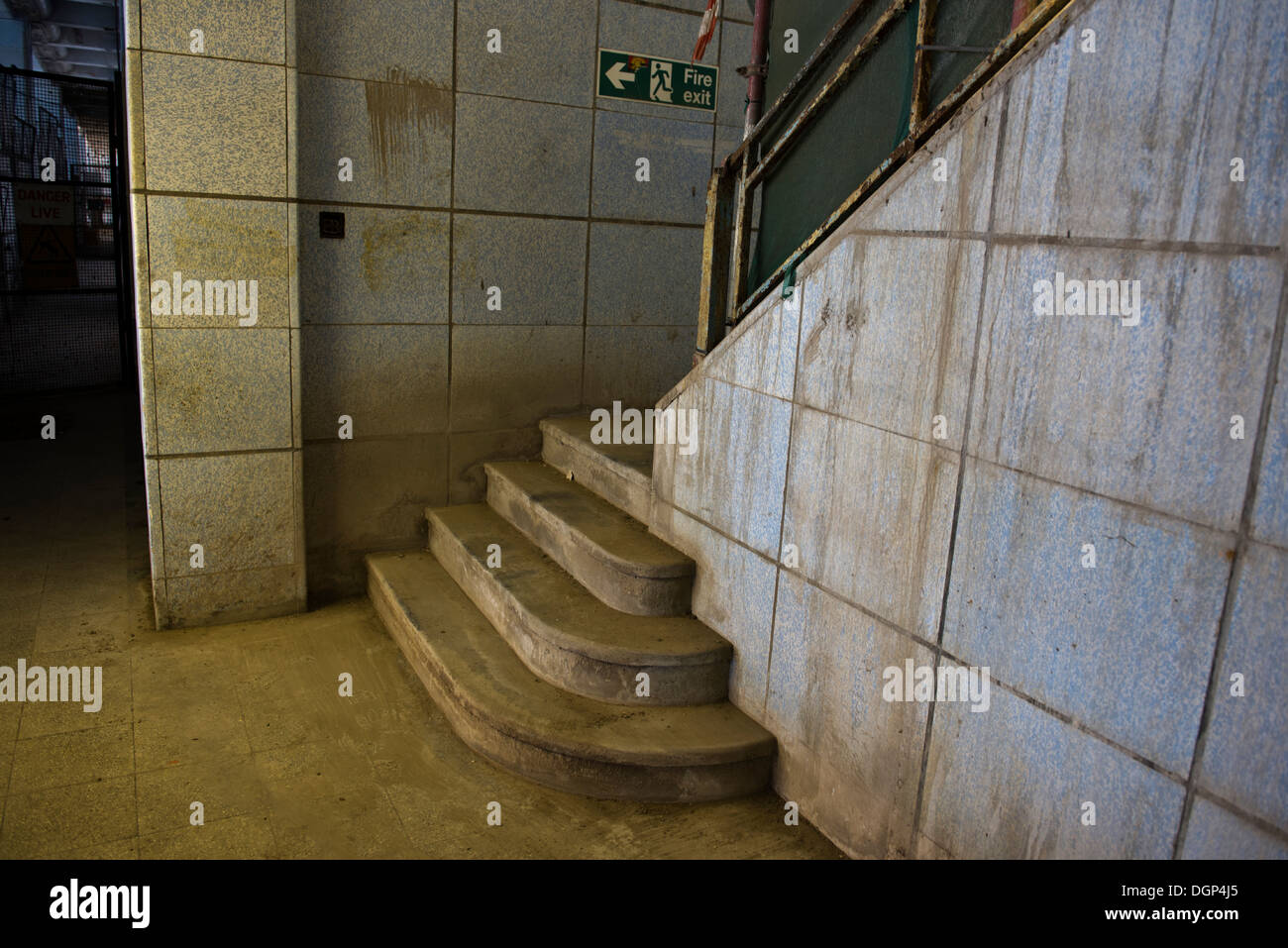 In der B-Seite der Battersea Power Station, London, Aufnahme im September 2013 Stockfoto