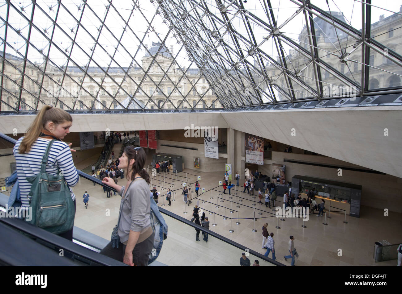 Louvre-Museum (Musée du Louvre), Paris, Frankreich Stockfoto