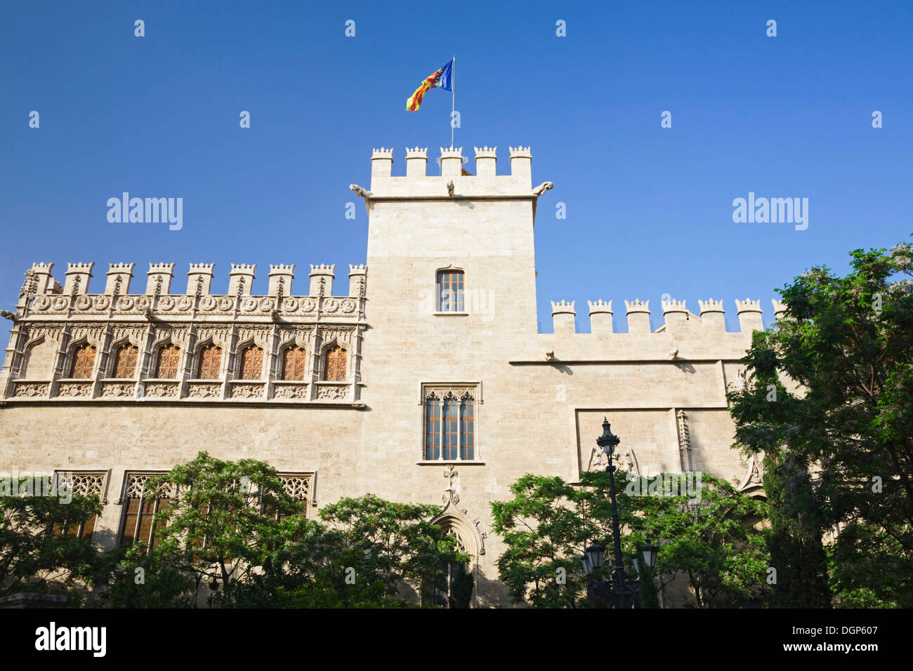 La Lonja de Seda, die Seide Exchange, Comunidad Valenciana, Spanien, Europa Stockfoto