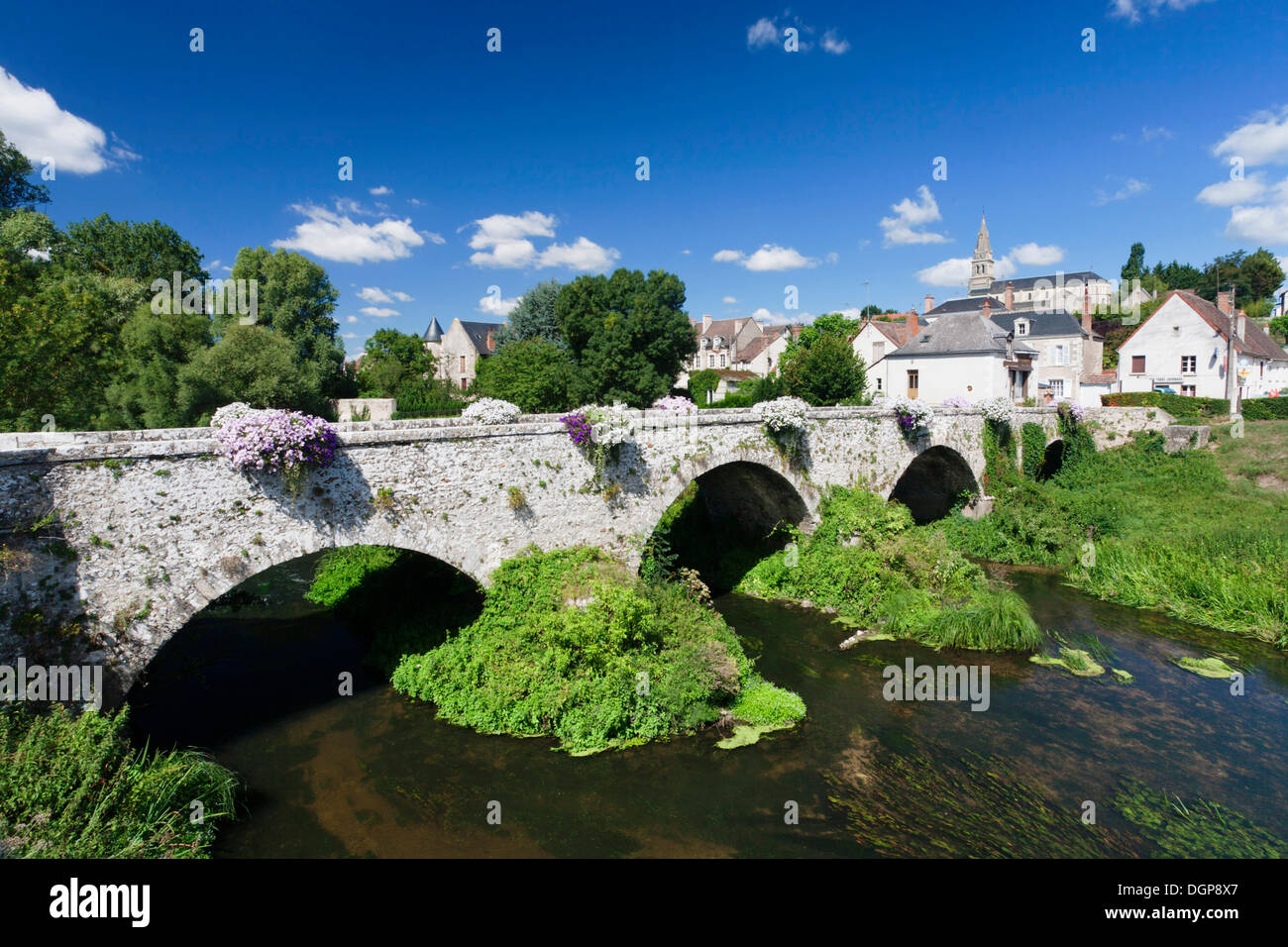 Cande Sur Beuvron, Département Loir-et-Cher, Region Mittel-, Frankreich, Europa Stockfoto