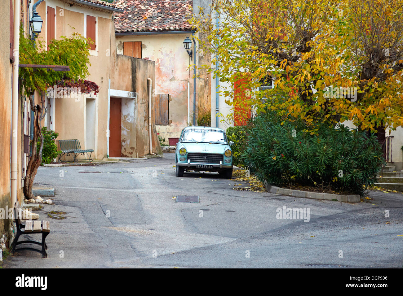 Frankreich, Ansicht von Peugeot 404 Auto Stockfoto