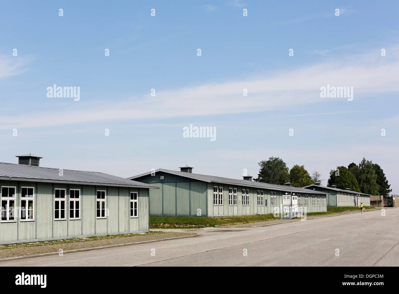 Kaserne, Gedenkstätte des ehemaligen Konzentrationslagers Mauthausen, Region Mühlviertel, Oberösterreich, Österreich Stockfoto