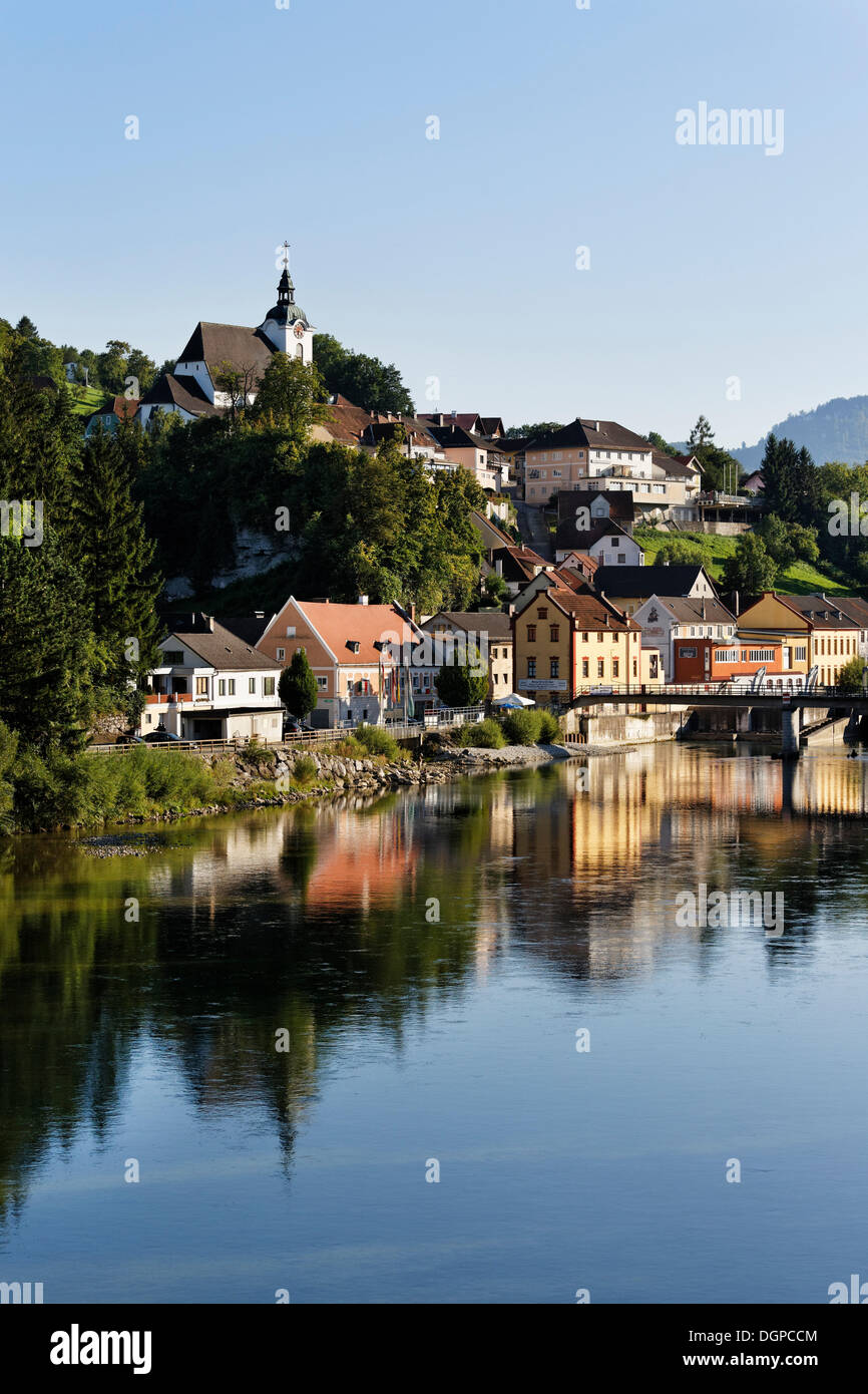 Steinbach ein der Steyr, Pyhrn-Eisenwurzen, Traunviertel Region, Oberösterreich, Österreich Stockfoto